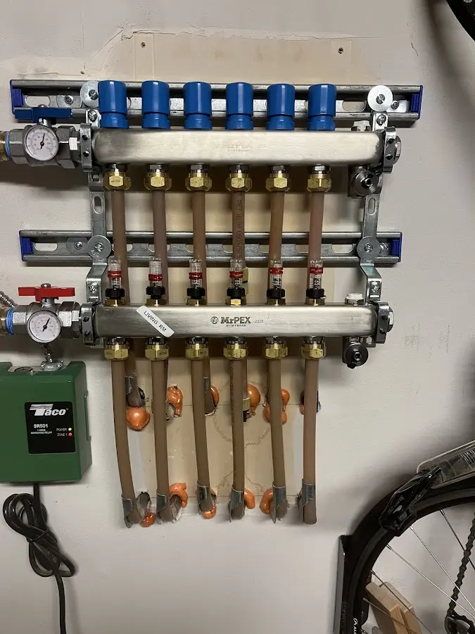 Plumber performing Leak Detection at a residential property in Stockton